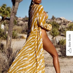 Matte Collection Sheer Swim Cover Up